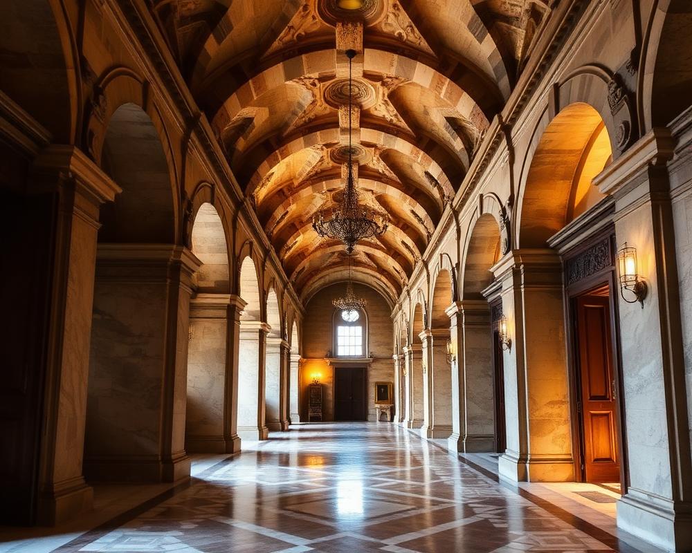 Interno storico con archi e volte